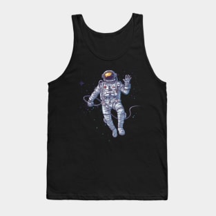 'Astronaut Spaceman on Moon' Cool Space Galaxy Gift Tank Top